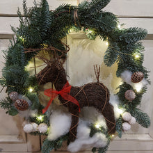 Carica l'immagine nel visualizzatore di Gallery, Ghirlanda decorata e luci